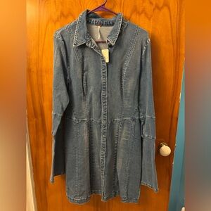NWT Free People Thea Mini Dress, size medium.